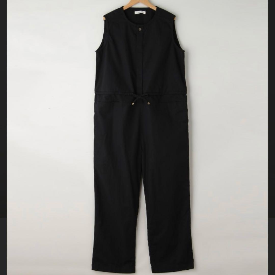 LEMLELANGE ウエストドロスト付きオールインワン ブラック　新品タグ付き