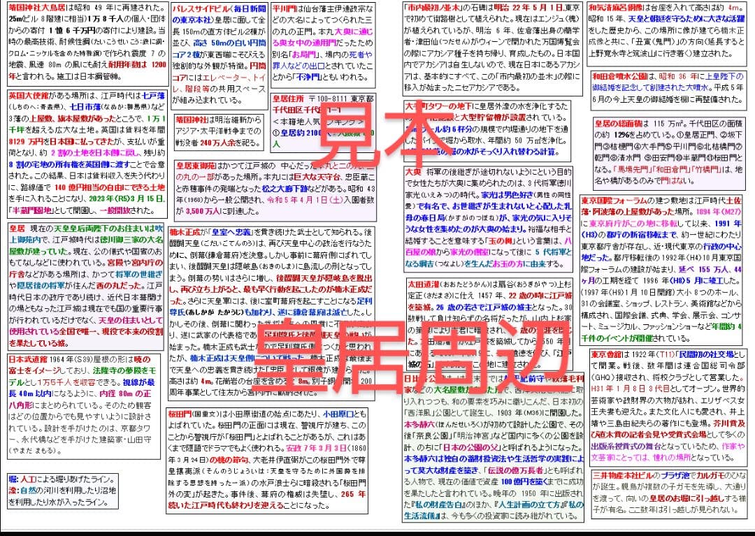 うみりんさん専用　東名、新東名、皇居周辺、都内4点セット