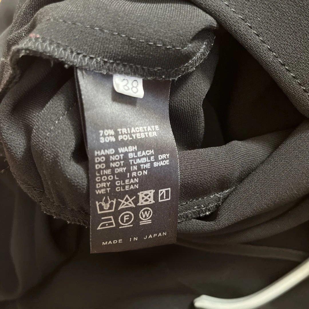 MUSEノースリーブ オールインワン　ブラック