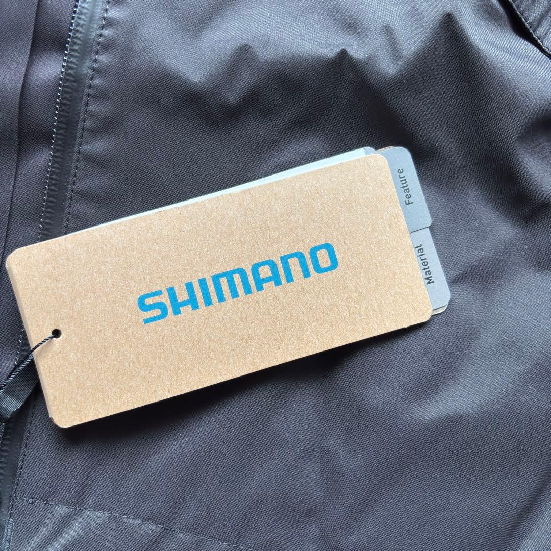 ほぼ未使用｜SHIMANO RA-005V ブラック レインウェア L