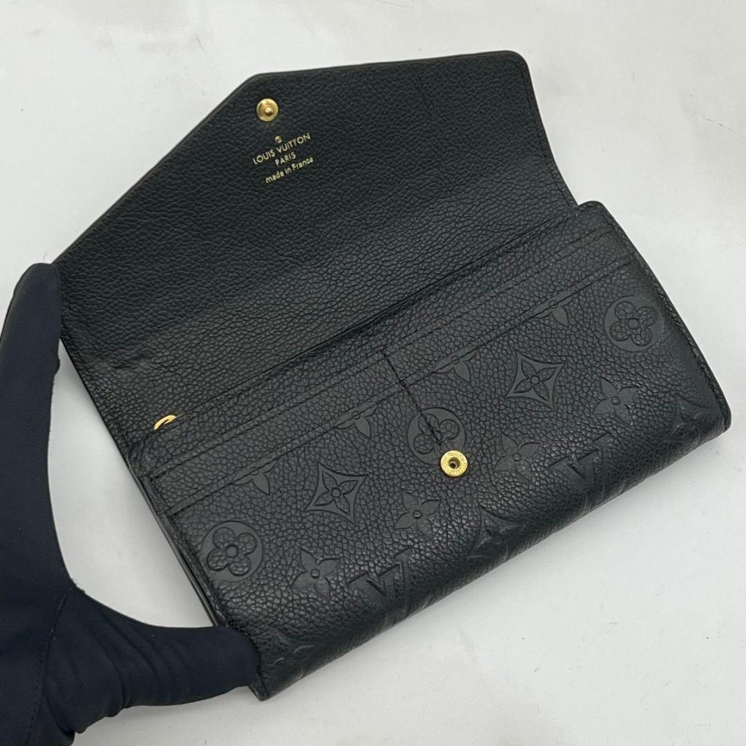 【箱袋付】 ルイヴィトン 最新型 アンプラント サラ ブラック ゴールド 黒