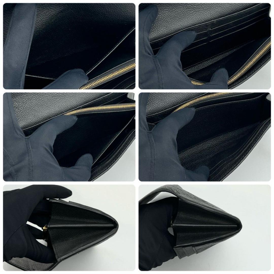 【箱袋付】 ルイヴィトン 最新型 アンプラント サラ ブラック ゴールド 黒