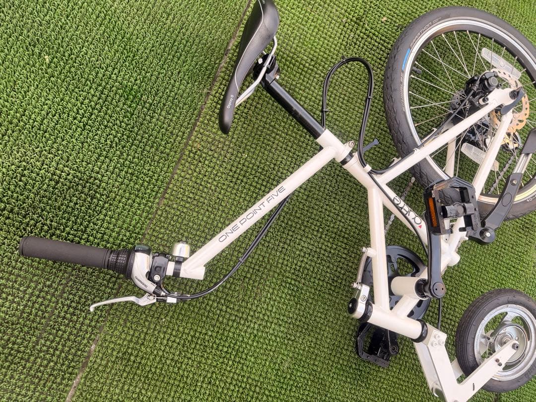 outre 自転車 1.5輪車 ONE POINT FIVE アウトレ ホワイト