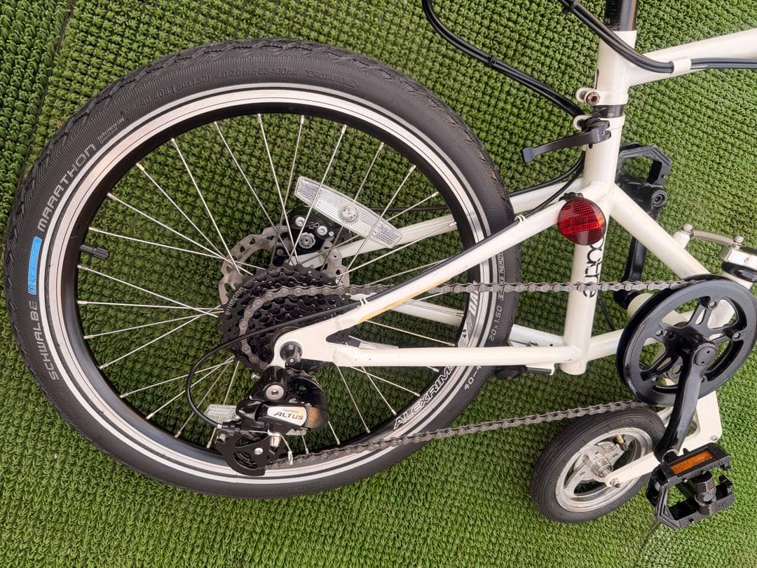 outre 自転車 1.5輪車 ONE POINT FIVE アウトレ ホワイト