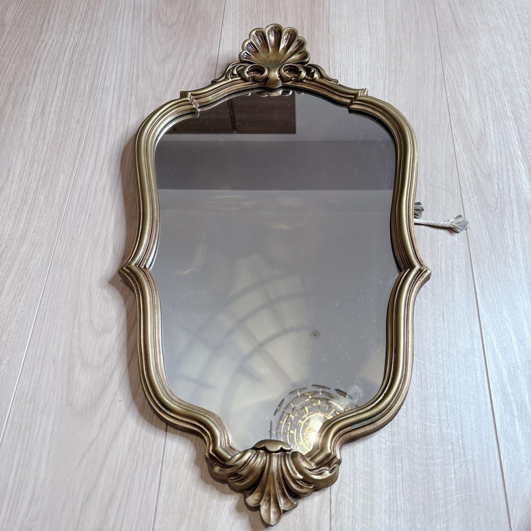 壁掛け鏡　ウォールミラー　アンティークミラー　壁掛け