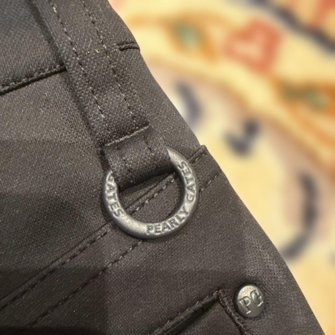 PEARLY GATES ブラックパンツ 00