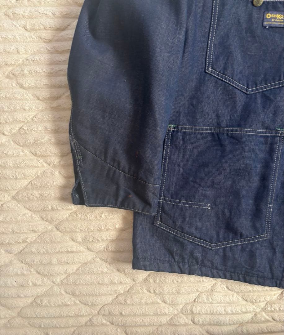 60s 70s Oshkosh カバーオール バットダイ