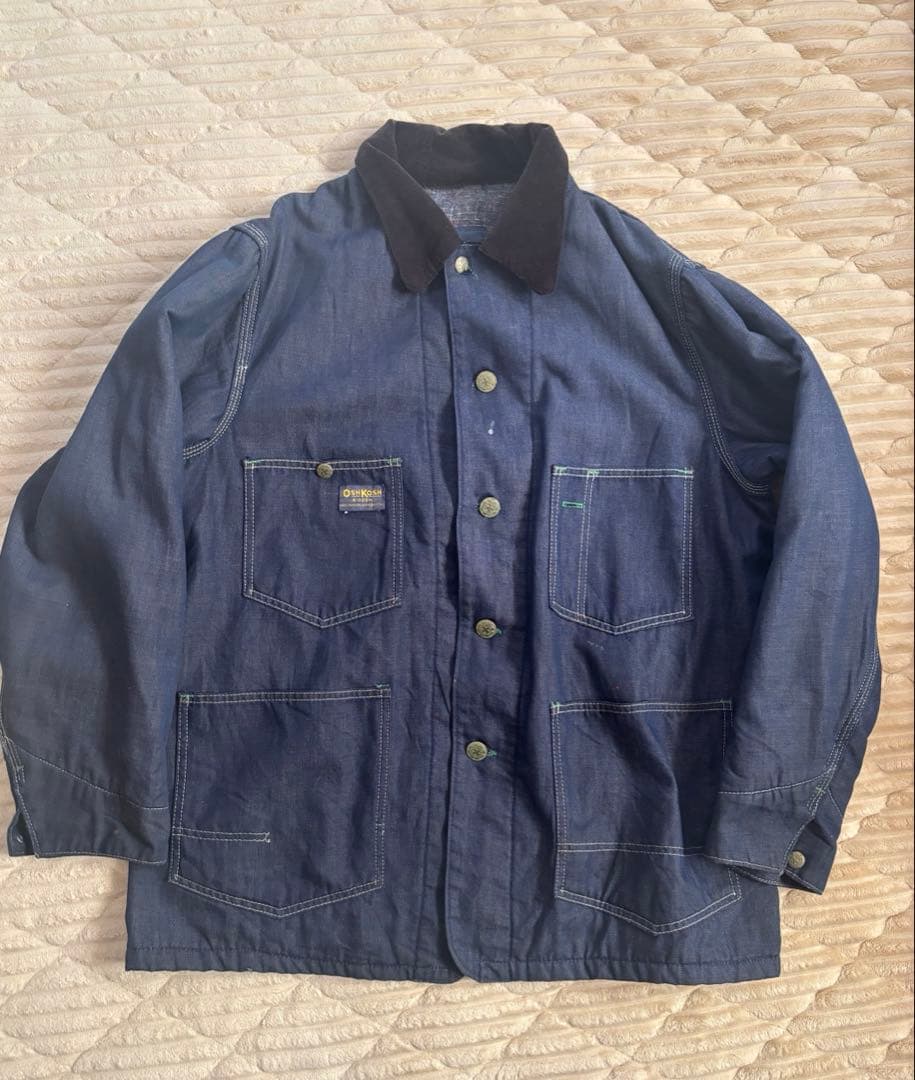 60s 70s Oshkosh カバーオール バットダイ