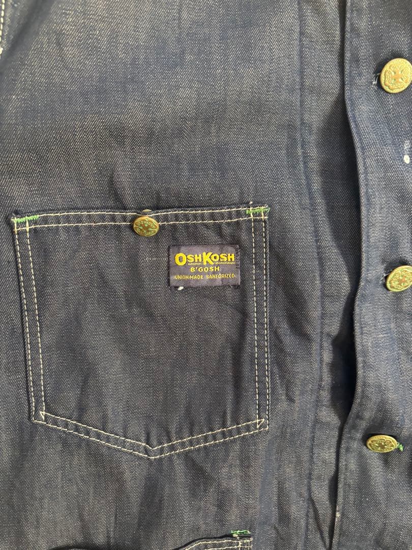 60s 70s Oshkosh カバーオール バットダイ