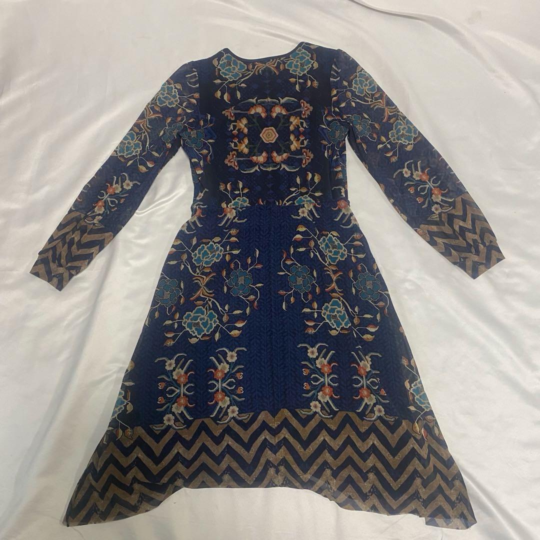 VIVIENNE TAM ヴィヴィアンタム　ワンピース　42サイズ　花柄　日本製