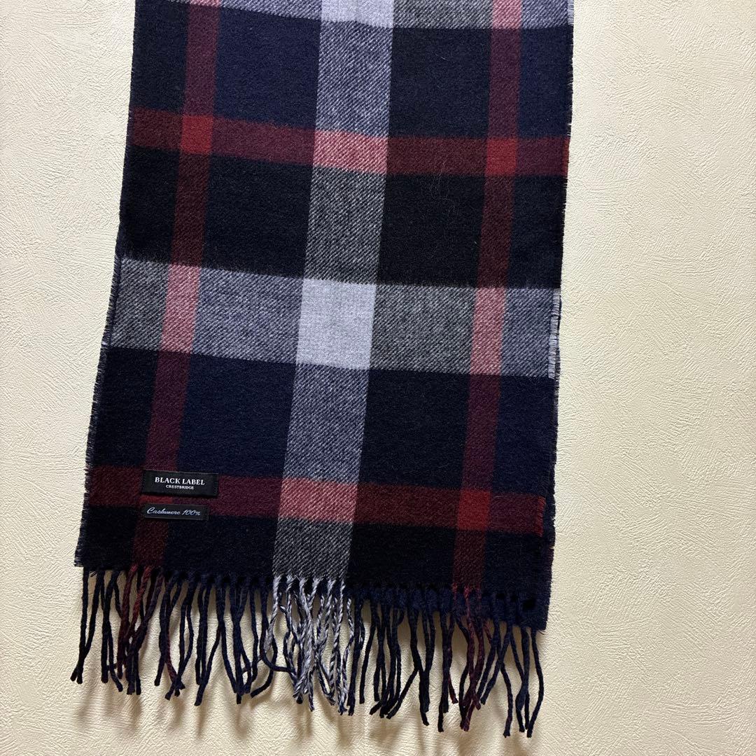 BLACK LABEL CRESTBRIDGE カシミヤマフラー