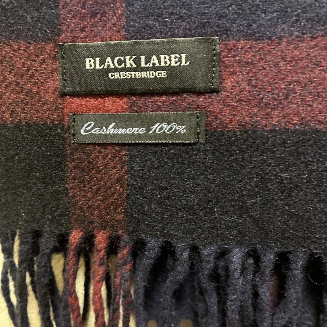 BLACK LABEL CRESTBRIDGE カシミヤマフラー