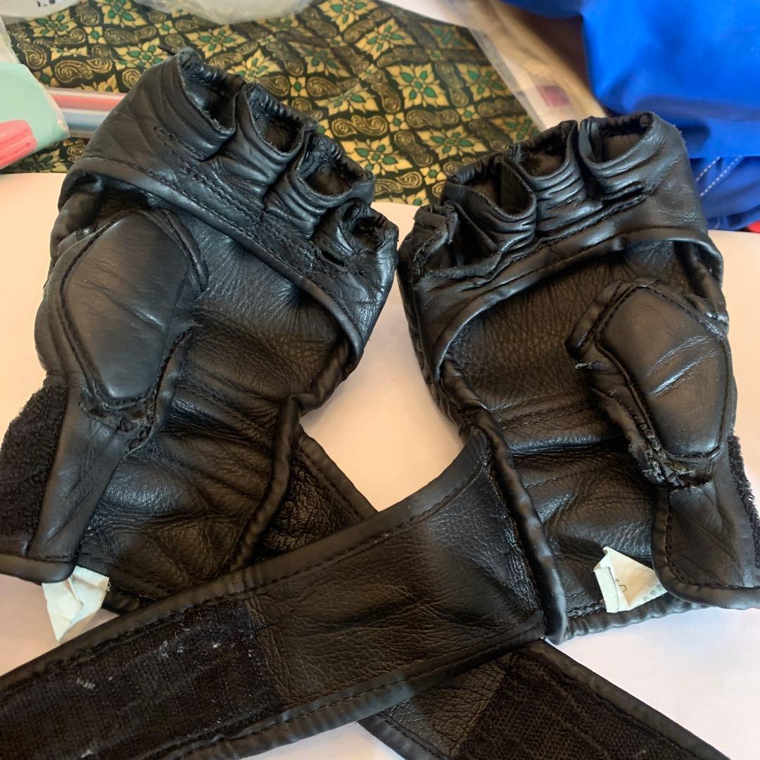 SHOOTO オープンフィンガーグローブ 黒 Isami製　Sサイズ　MMA