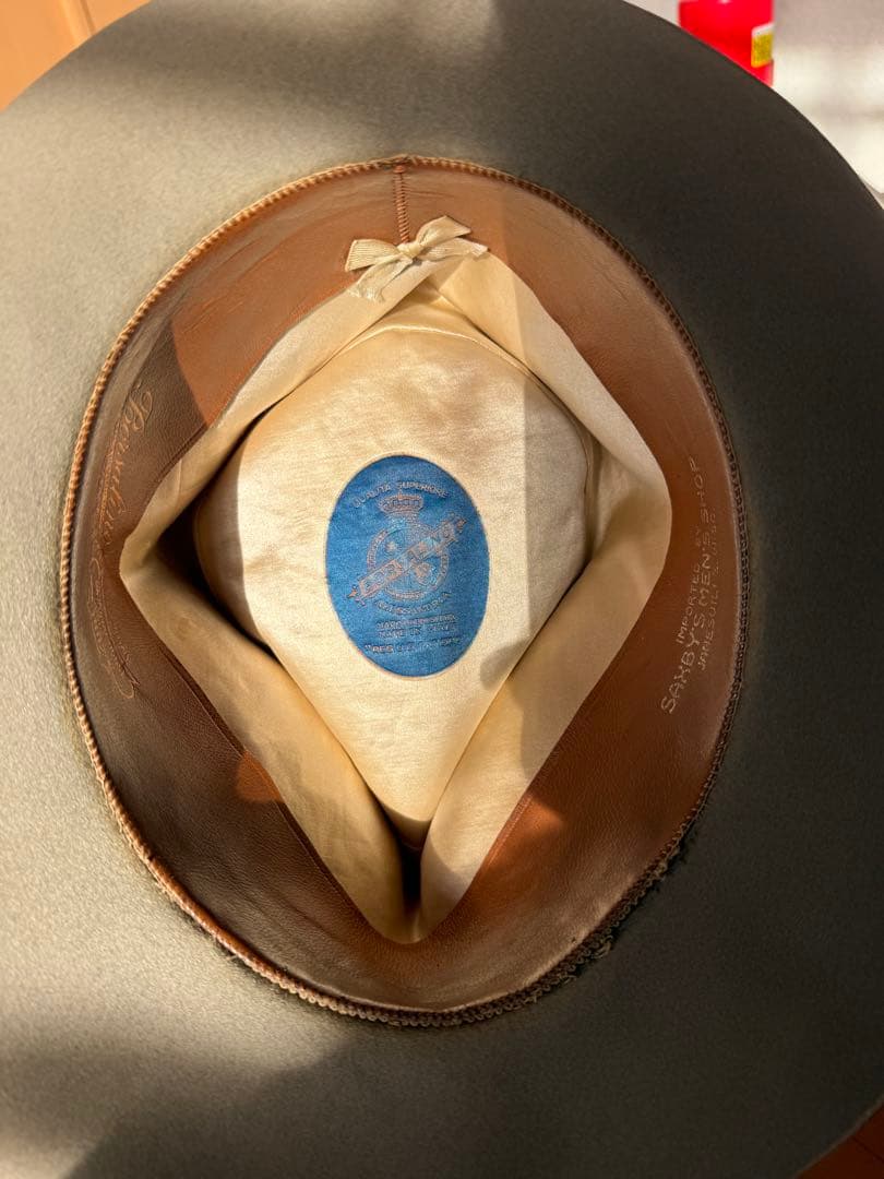 ボルサリーノ　ヴィンテージ　ハット