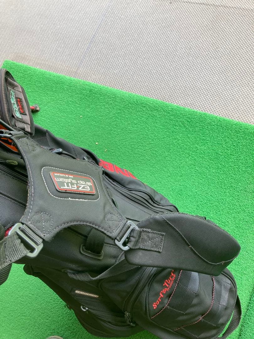 BRIEFING Surf & Turf スタンドゴルフバッグ ブラック