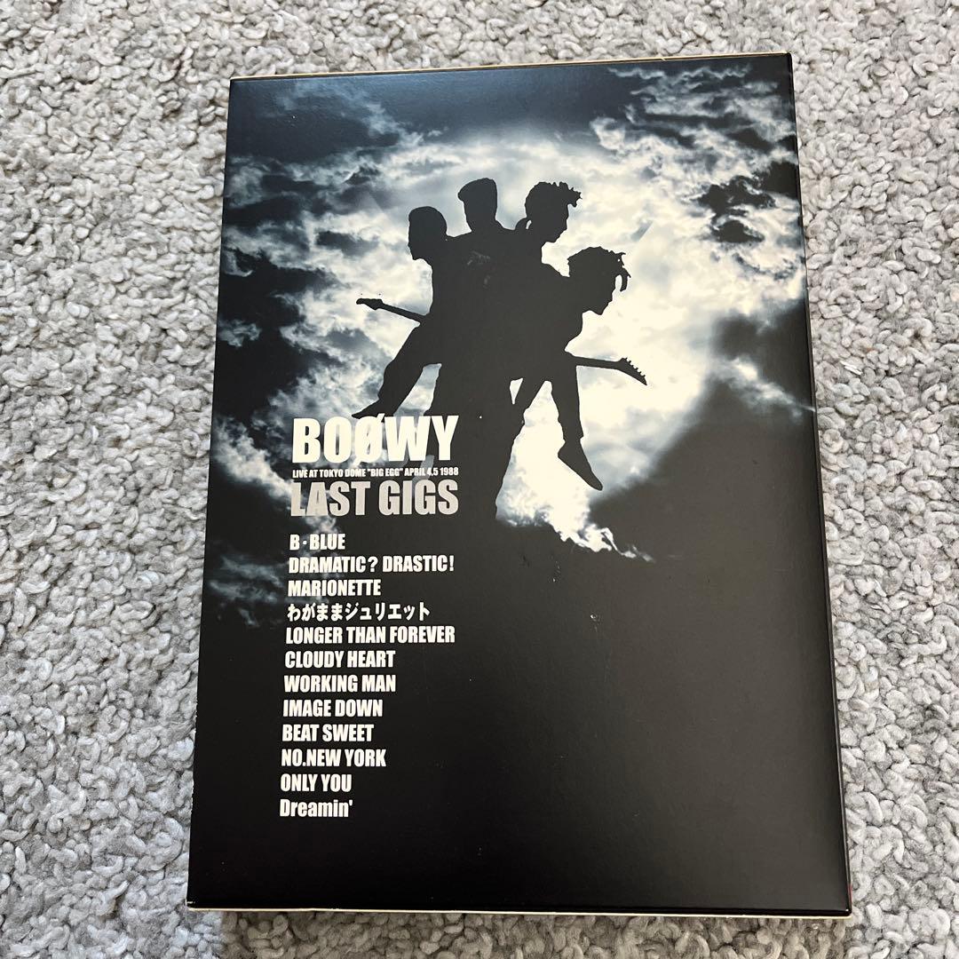 BOOWY LAST GIGS DVD ボウイ 氷室京介 布袋寅泰
