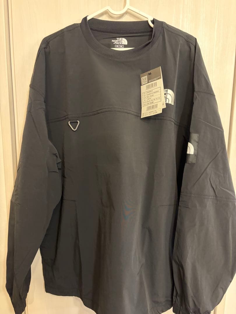 【韓国】THE NORTH FACE ホワイトレーベル ブラック 長袖カットソー