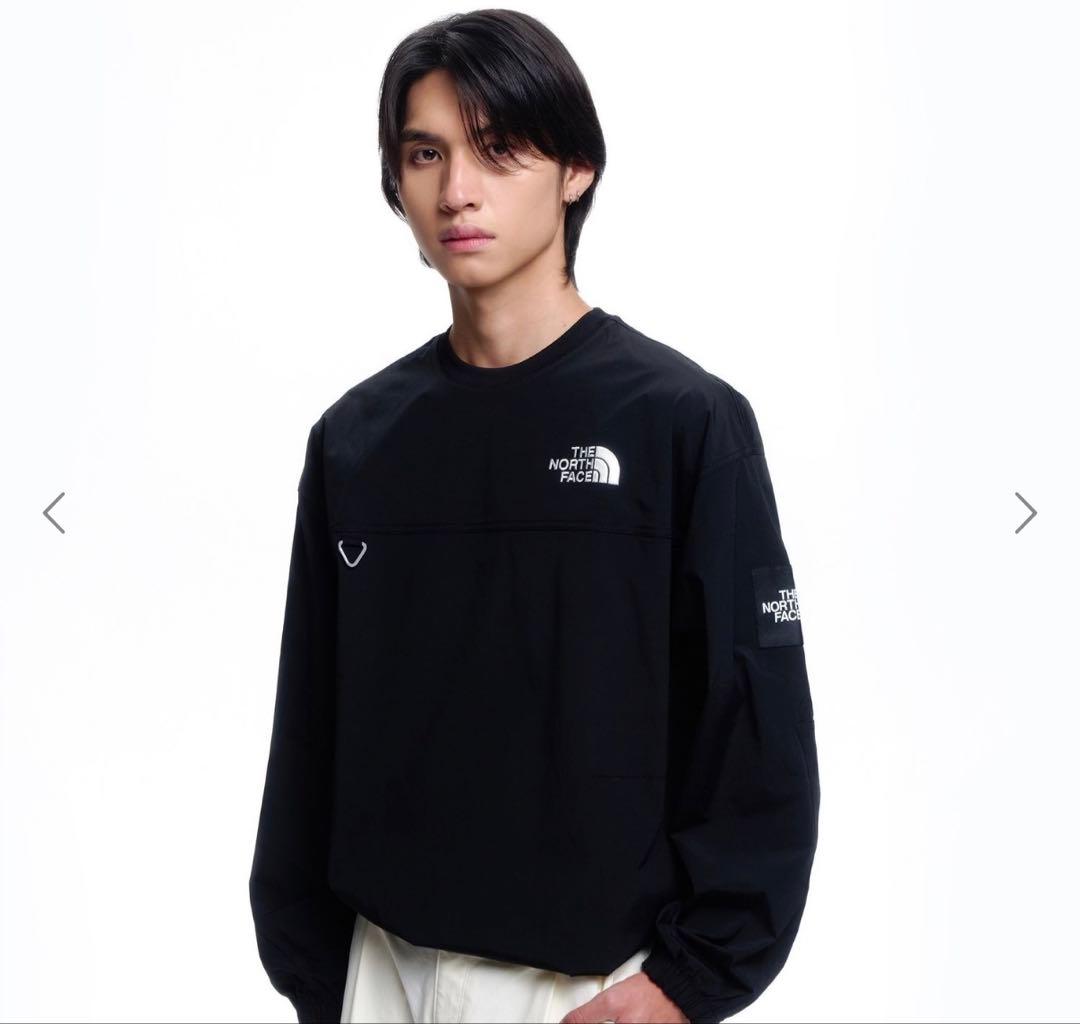 【韓国】THE NORTH FACE ホワイトレーベル ブラック 長袖カットソー