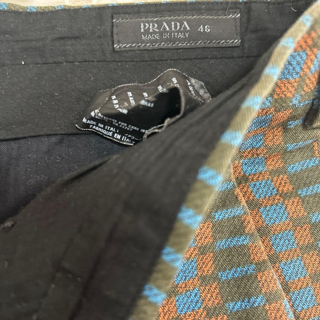 日曜限定最終値下げ　スーパー激レア 定価15万　プラダ　フレアパンツ