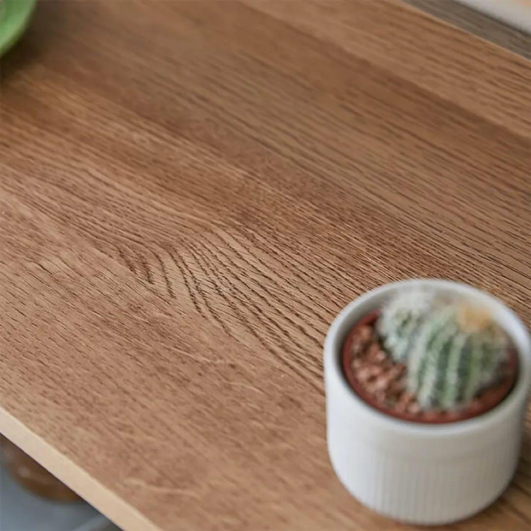 【完成品】LOWYA キッチンボード 食器棚 ナチュラル 組み立て済み