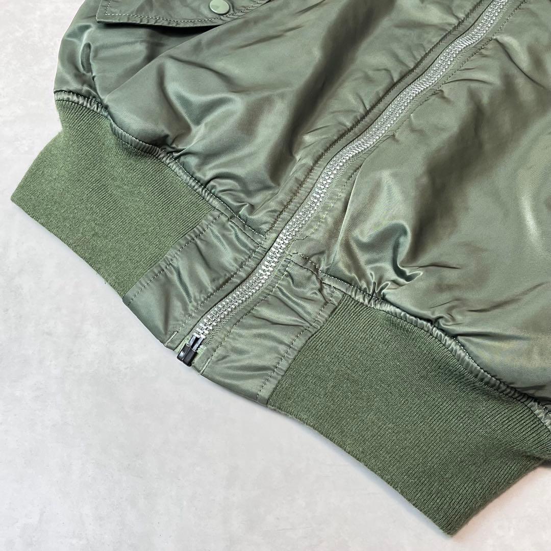 ALPHA INDUSTRIES MA-1 フライトジャケット カーキ M