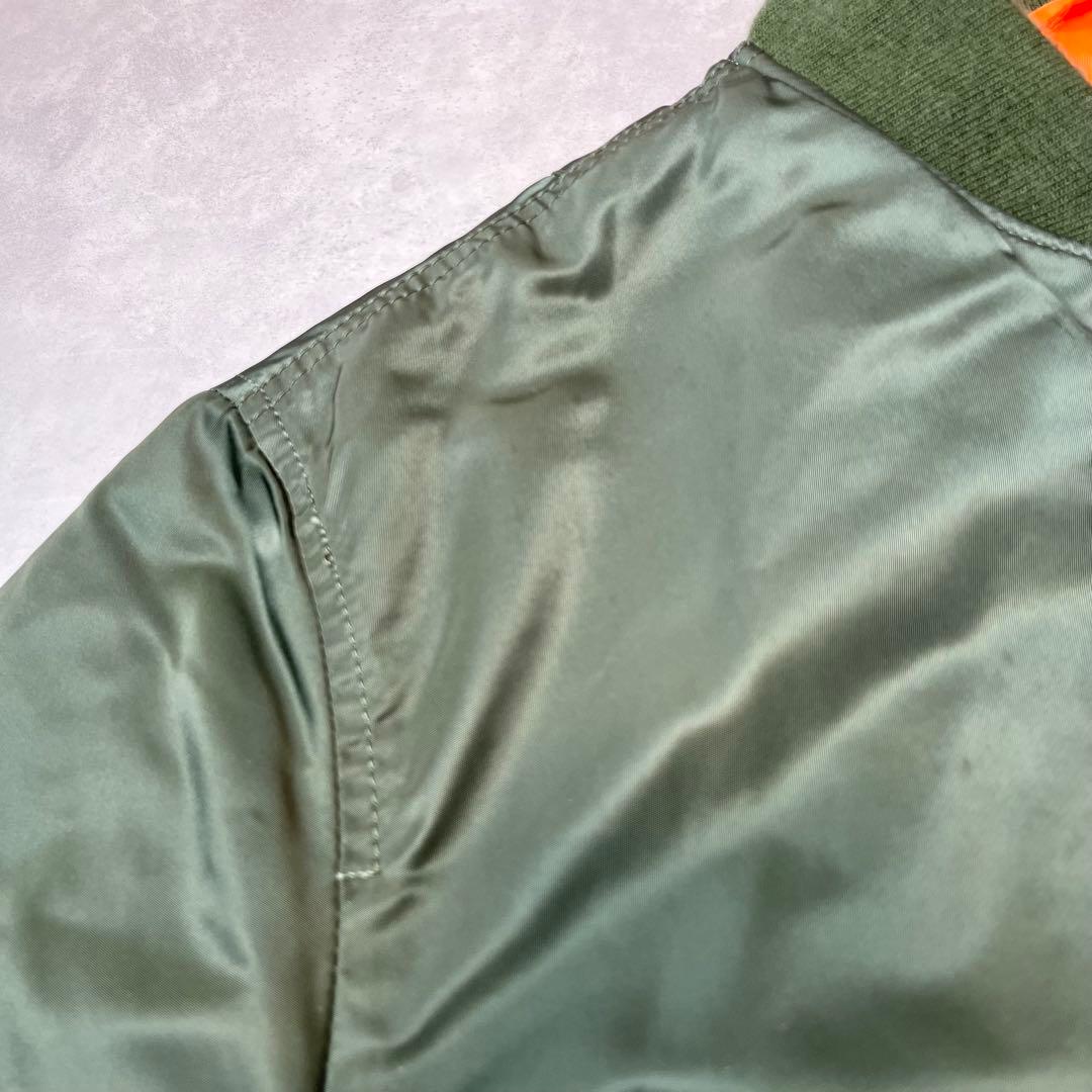 ALPHA INDUSTRIES MA-1 フライトジャケット カーキ M