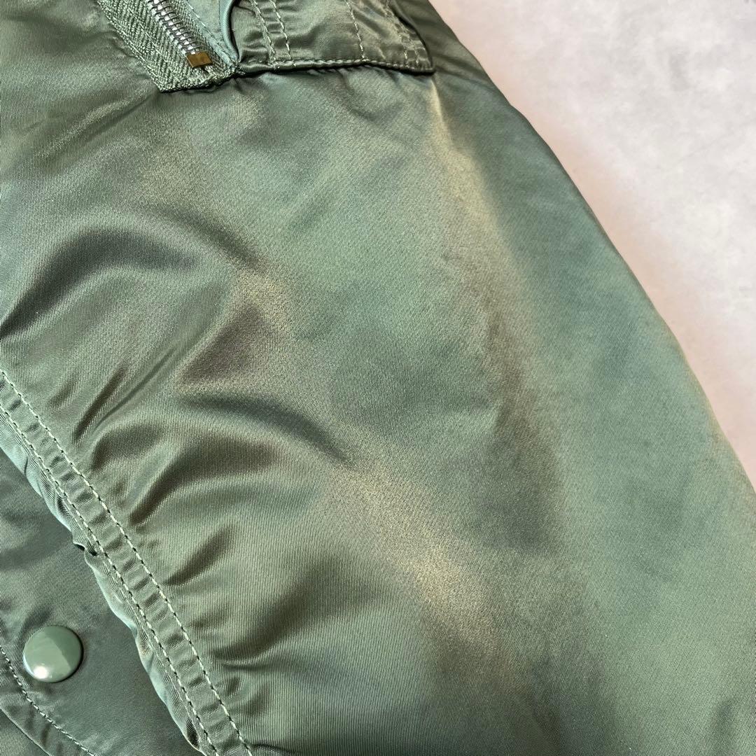 ALPHA INDUSTRIES MA-1 フライトジャケット カーキ M