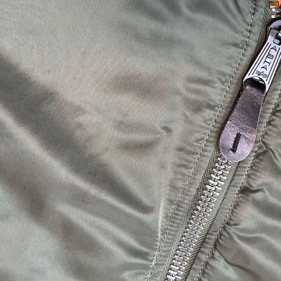 ALPHA INDUSTRIES MA-1 フライトジャケット カーキ M