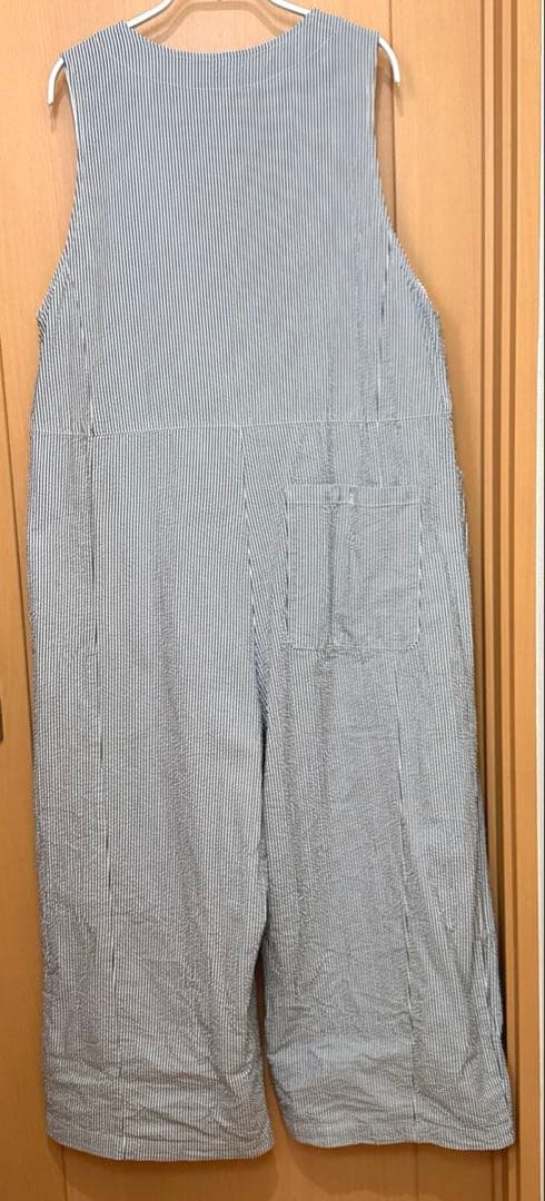 【美品】 ネストローブ サッカーストライプサロペット