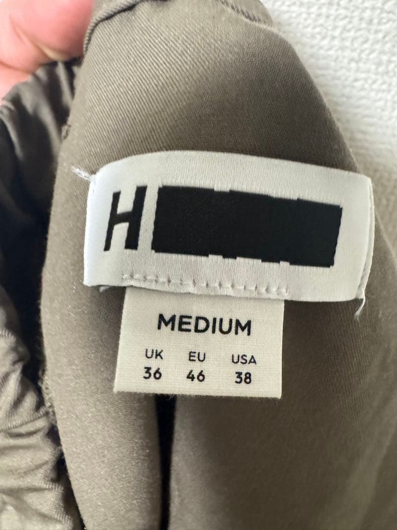 H beauty&youth ウーステッド ヴェイカント イージーパンツ M