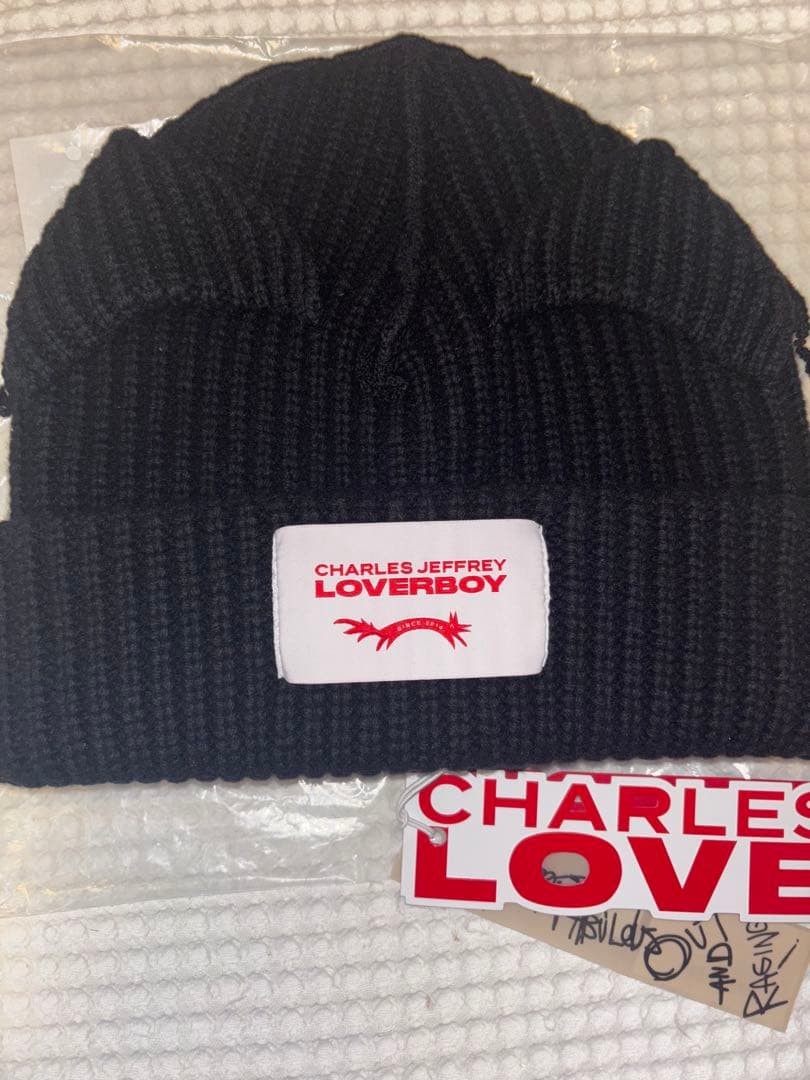 【新品未使用】Charles Jeffrey LOVERBOY 猫耳ビーニー