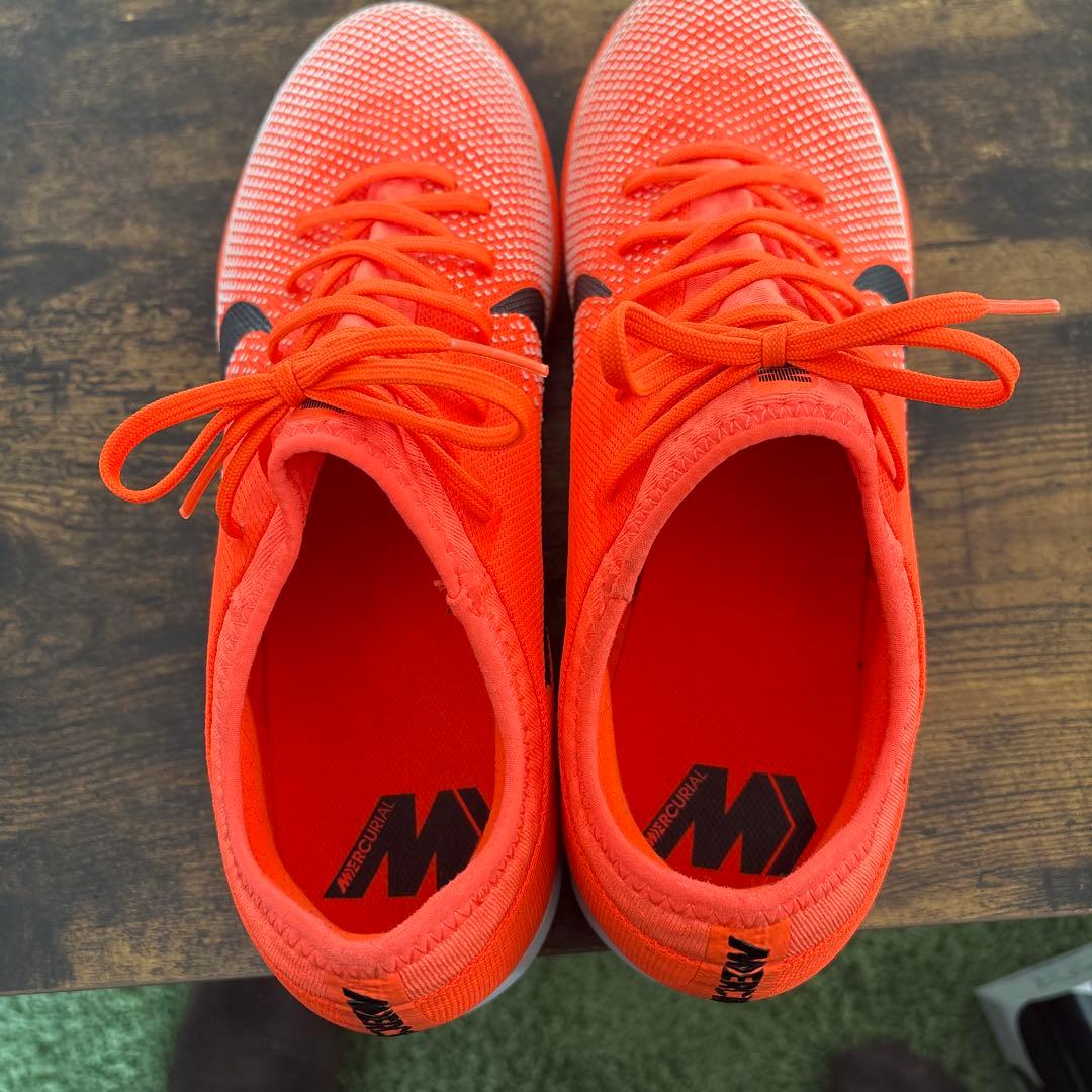 ナイキ ヴェイパー 12 PRO TF(ホワイト×オレンジ)