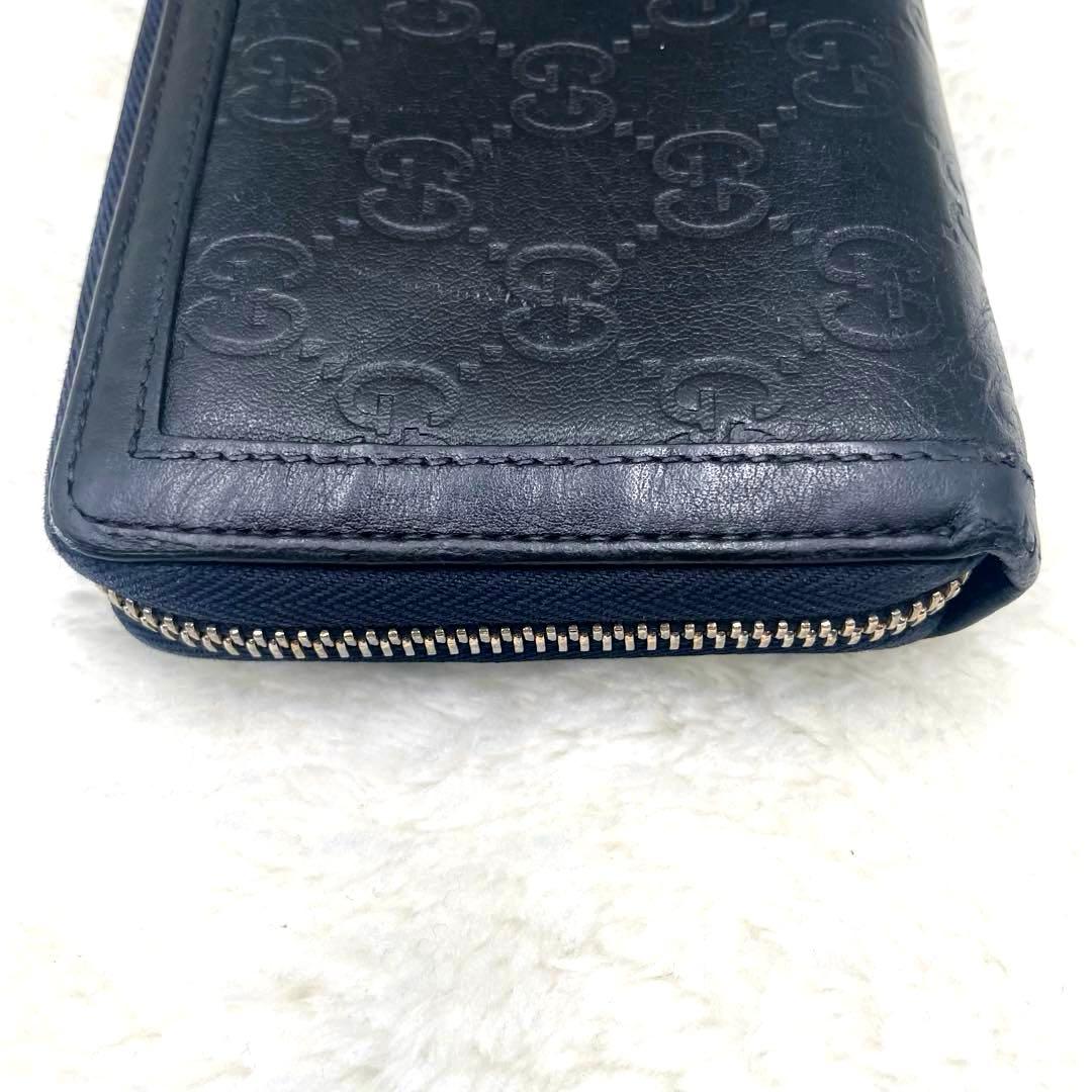 美品 グッチ GUCCI 長財布 スーキー インターロッキング シマ GG