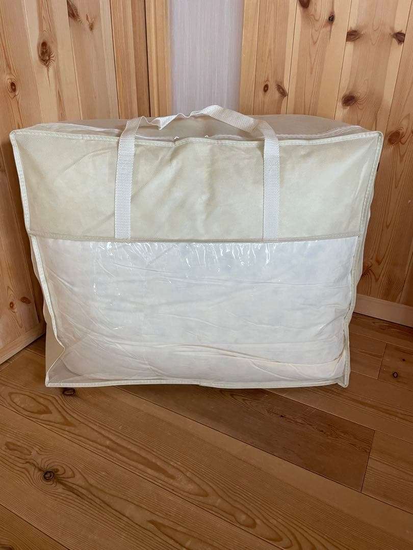 マ*ー様 2枚セット【エコダウン使用】寒冷地仕様　羽毛布団　　シングル　ホテル仕