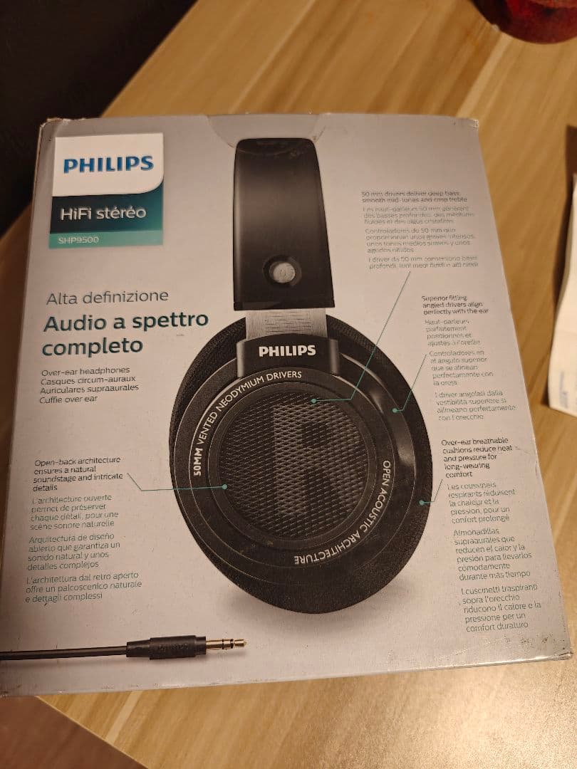 PHILIPS フィリップス SHP9500 ＋ Bluetooth受信機