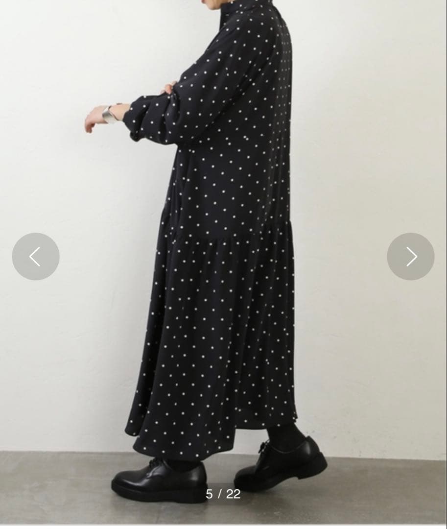 JOURNAL STANDARD LUXE ドット ティアードワンピース