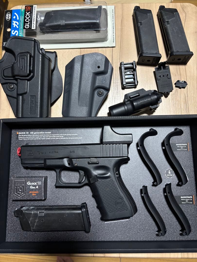 【東京マルイ】グロック19 Gen 4 （ガス）+おまけ多数