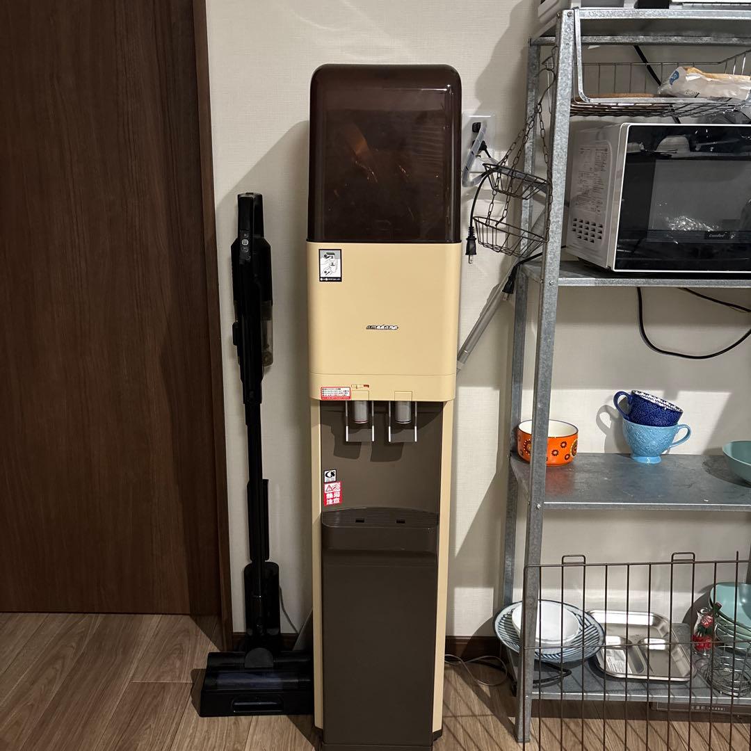 amedana ウォーターサーバー ベージュ