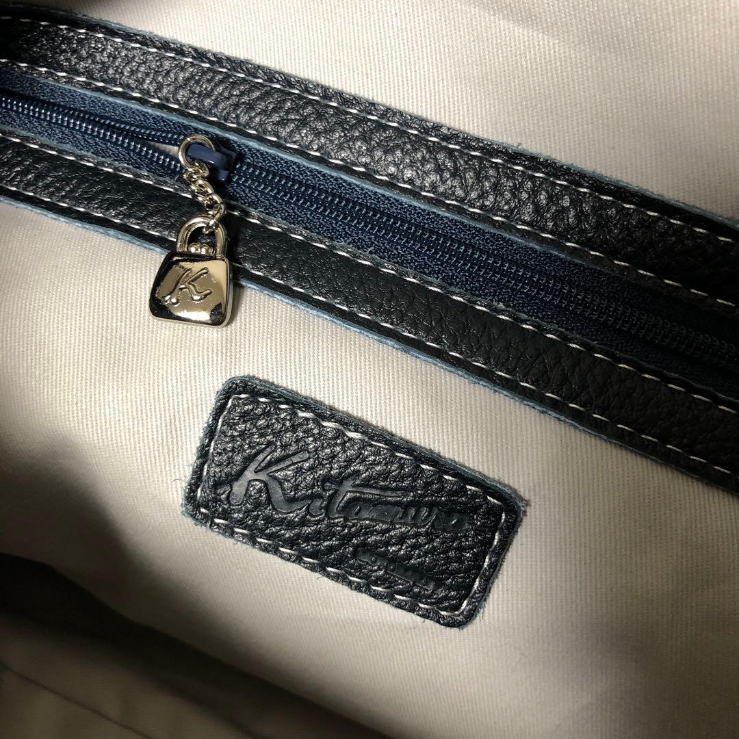 Kitamura キタムラ　横浜本町　本革　牛革　ショルダーバッグ　ハンドバッグ