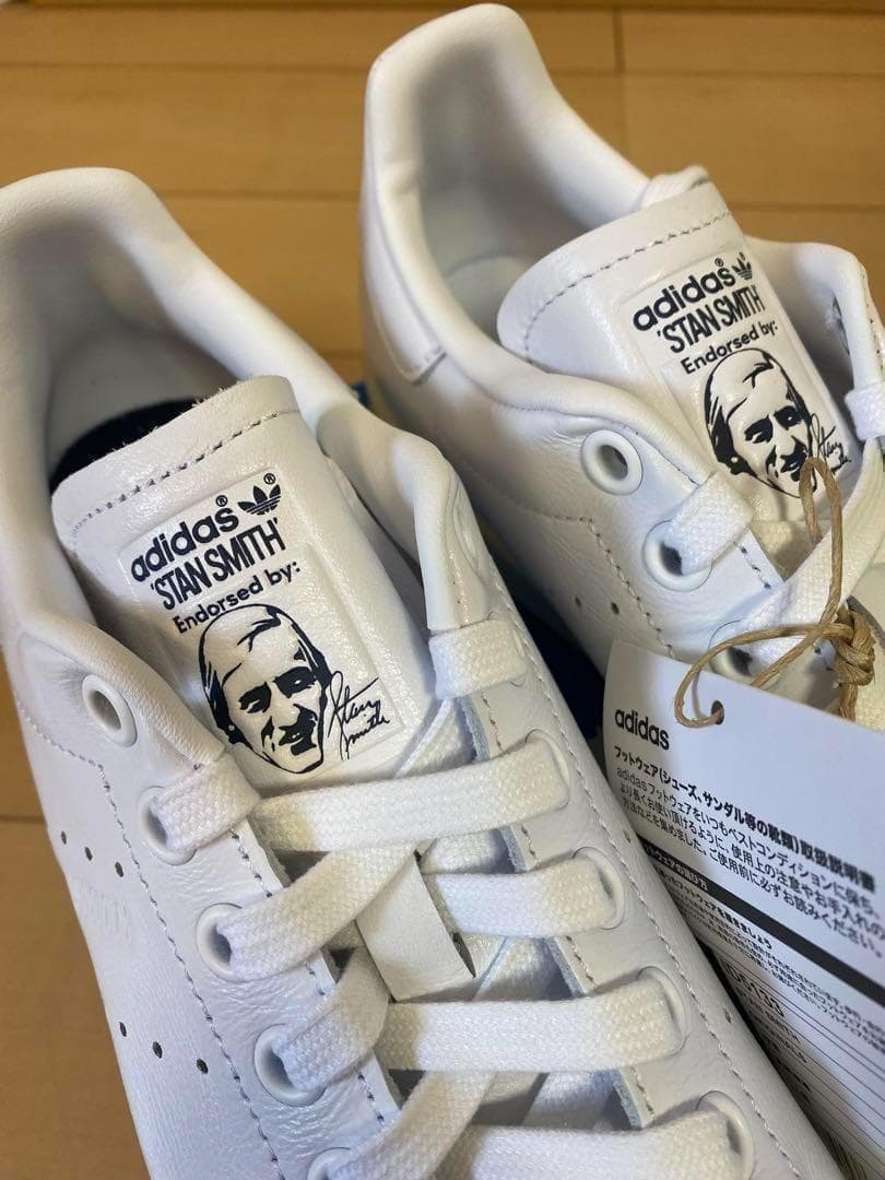 天然皮革‼️新品✨スタンスミス adidas 24.5 本革 エアフォース1 白