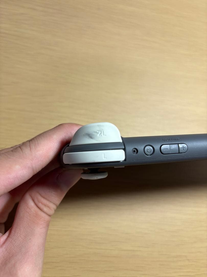 Nintendo Switch lite グレー　【箱、充電器付き】