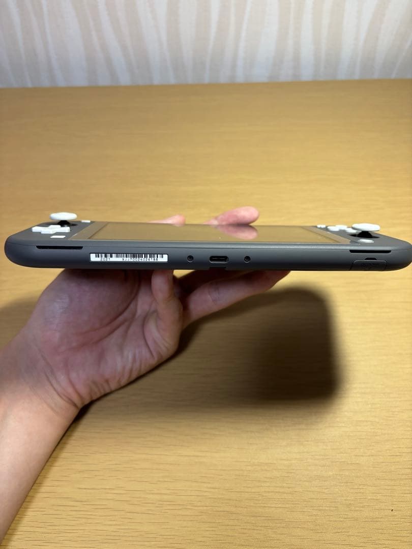 Nintendo Switch lite グレー　【箱、充電器付き】