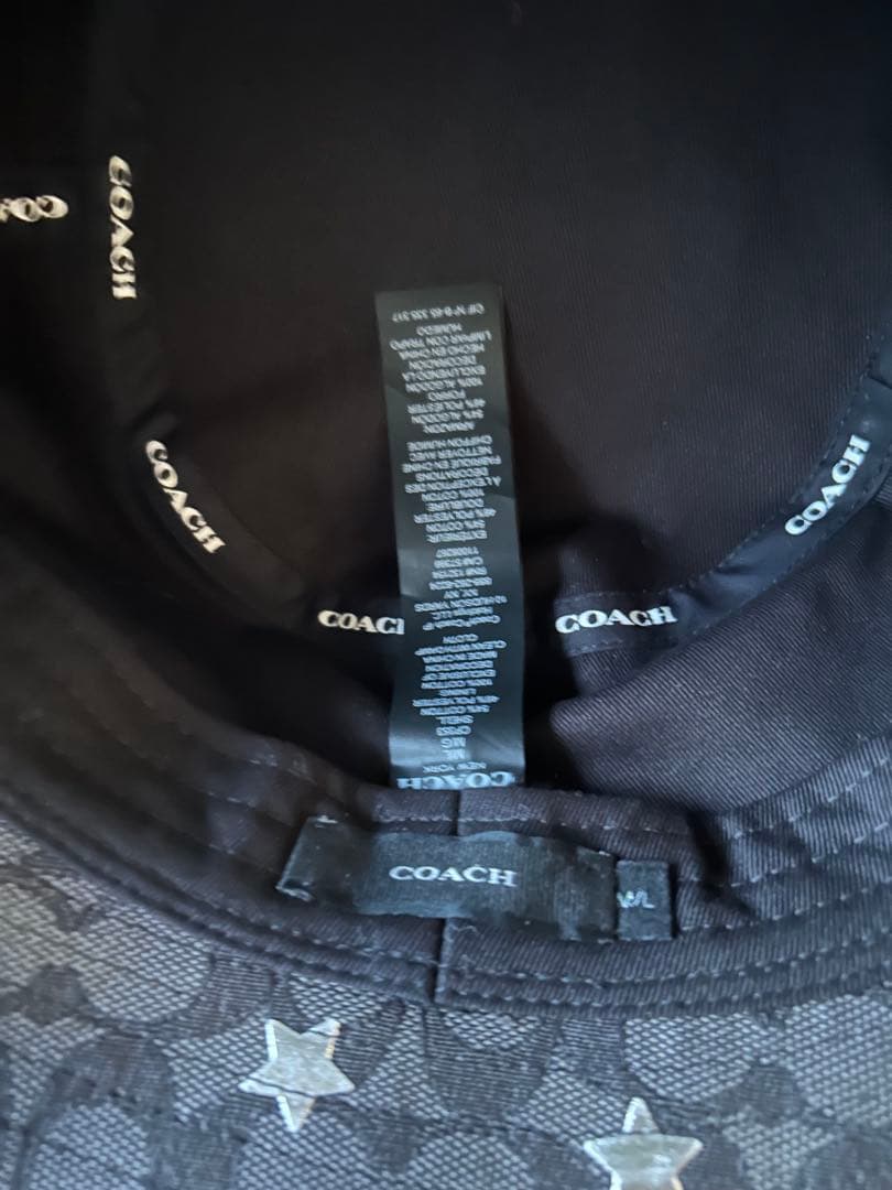 ❇︎美品❇︎コーチ COACH シグネチャー トゥインクルスター バケットハット