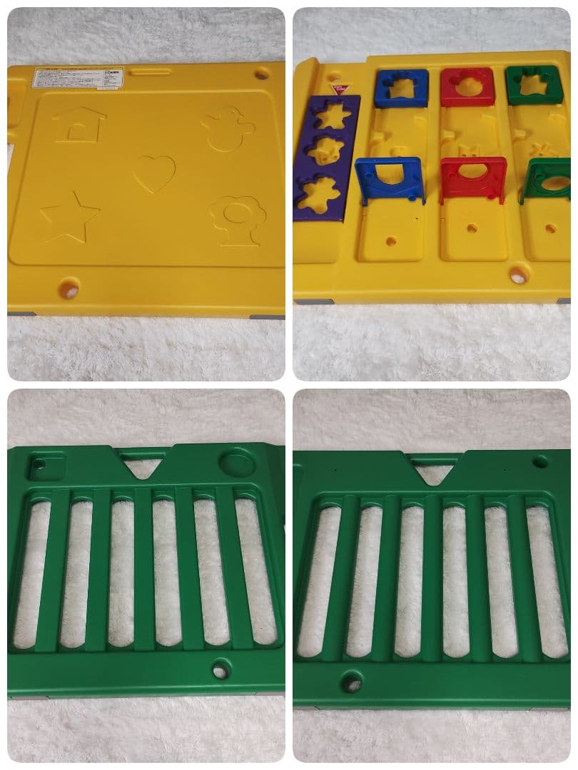 日本育児✨️ベビーサークル ミュージカルキッズランドDX 8枚 カラフル　美品