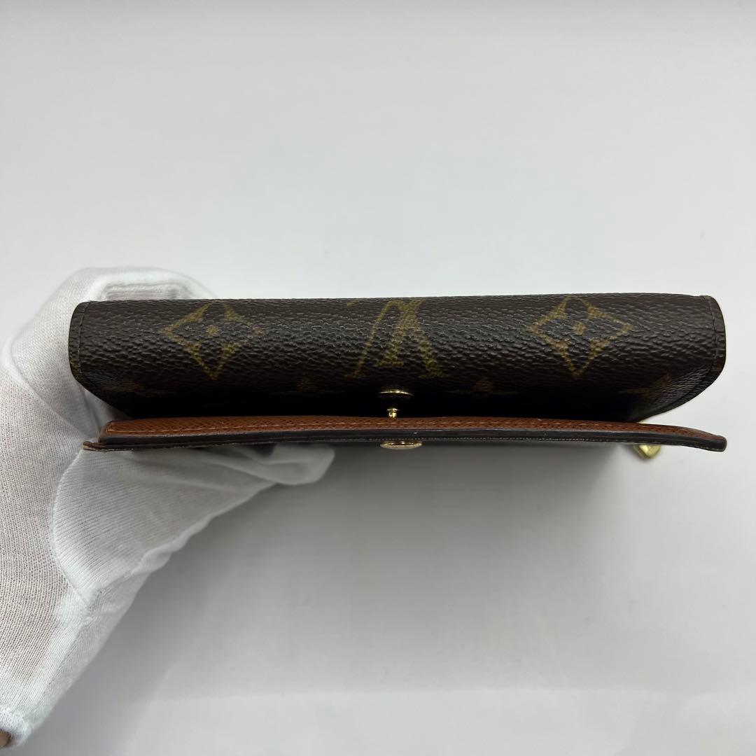【極美品】ルイヴィトン ポルトモネビエ トレゾール 二つ折り財布 モノグラム