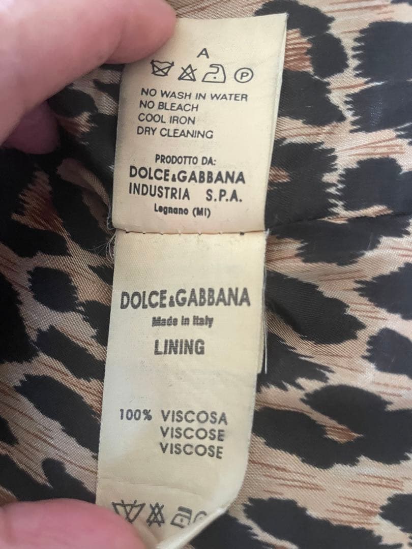 DOLCE&GABBANA デニムジャケットイタリア製