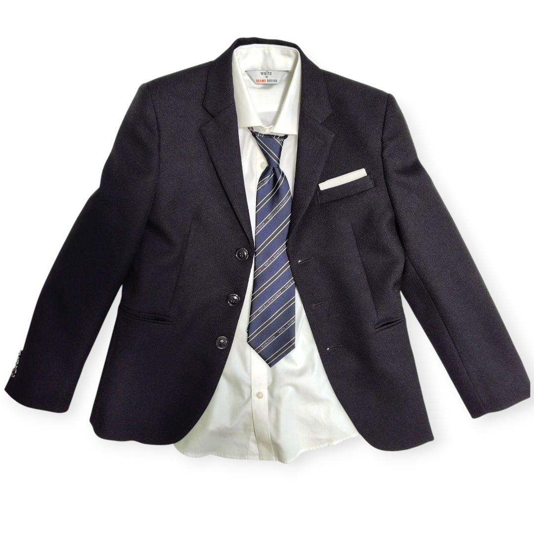 美品✨ビームス フォーマル セットアップスーツ4点セット 上下 ブラック 150