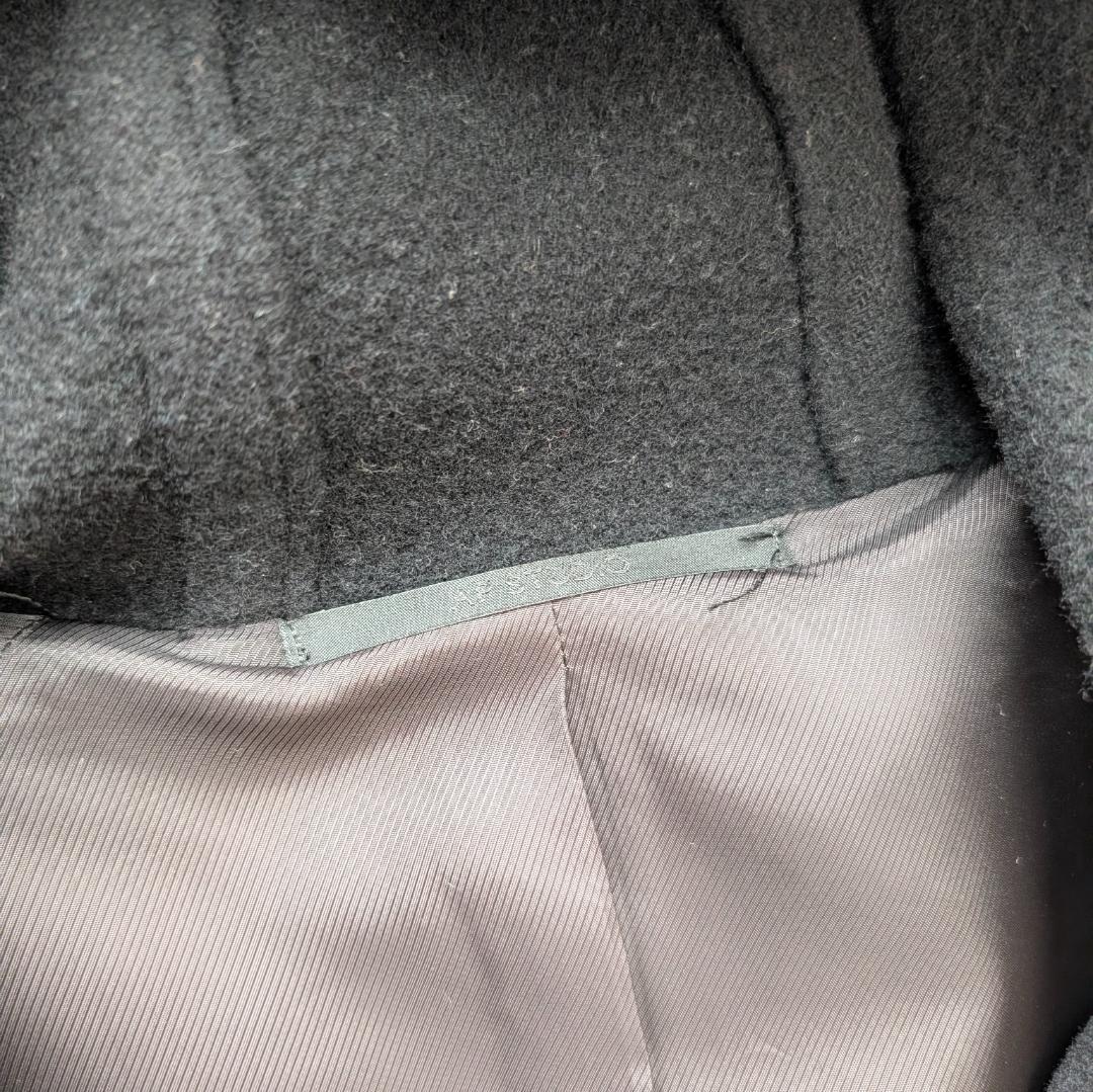 美品✨️エーピーストゥディオ　モッサオーバーフーディーコート　38　ブラック