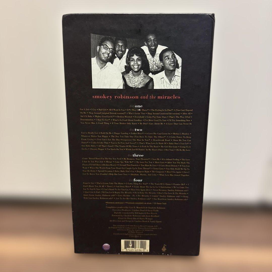 Smokey Robinson and the Miracles 4枚組box