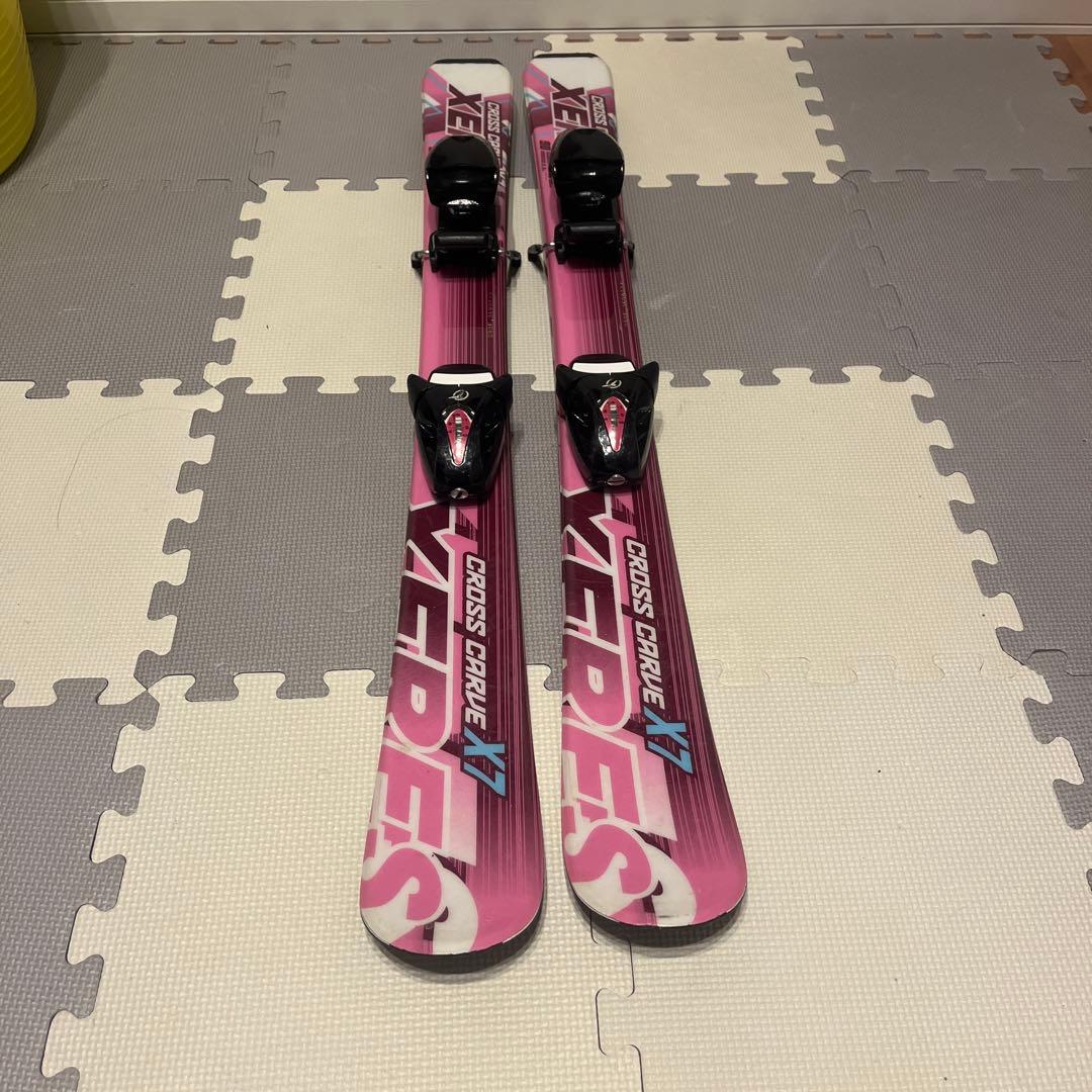 女の子　男の子　ジュニアスキーセット 板90cm ブーツ18cm